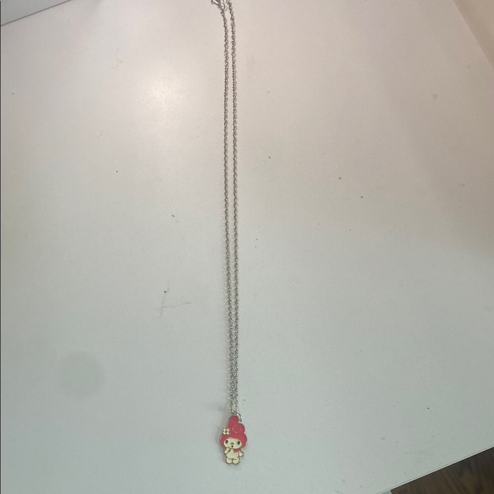 Cute My Melody Hello Kitty Pendant Necklace